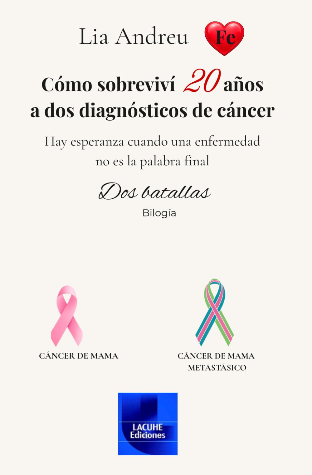 CÓMO SOBREVIVÍ 20 AÑOS A DOS DIAGNÓSTICOS DE CÁNCER: Hay esperanza cuando una enfermedad no es la palabra final. Dos batallas.
