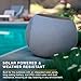 Victrola Zen – Wireless Outdoor Bluetooth Solar Speaker – IP65 Weather Resistant, Solar Charging, Multi-Speaker Connection Using Auracast (Each, Stone)