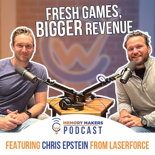 Ep. 106-The Secrets to Successful Laser Tag Operations featuring Chris Epstein of Laserforce Podcast Por arte de portada