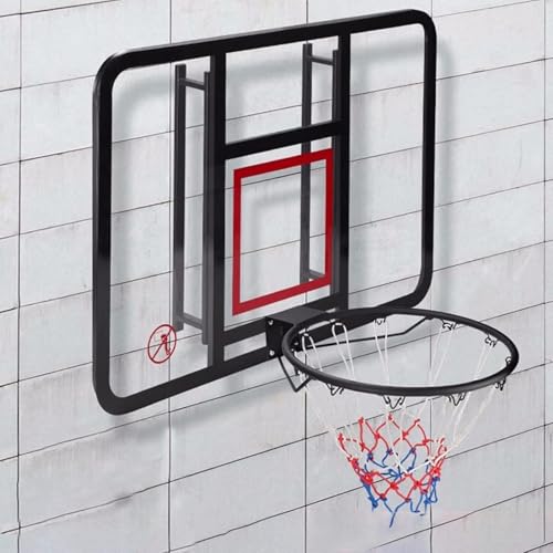 アウトドアスポーツトレンド伸縮性のある室内外の簡単な取り付け大人の花色選択底固定便利なバスケットボールラック バスケットゴール バスケットボール バックボード フープ マウント ウォール、バスケットボール ボール トレーニング機器 スポーツおもちゃ、高さ調