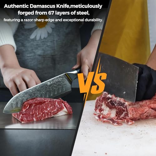 5-Piece Damascus Kitchen Knife Set - image 7