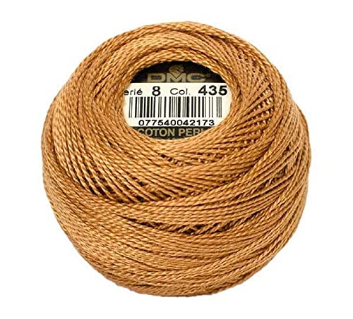 Hilo DMC Perla Algodón Bola Muy Marrón Claro miniatura 1