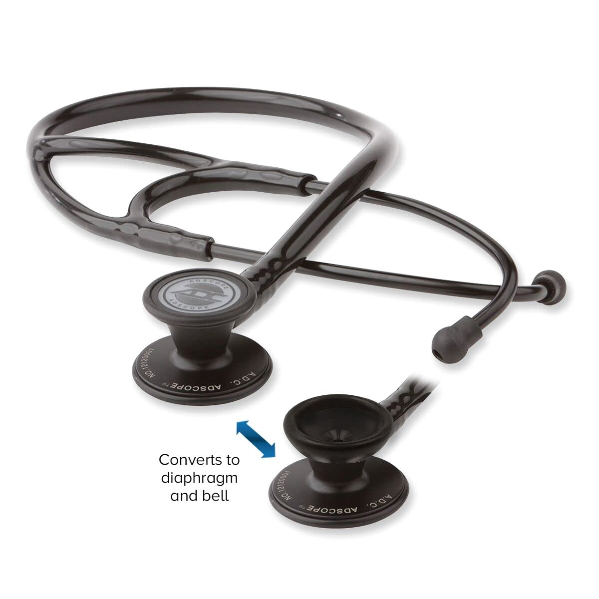 ADC Adscope 601 - Konvertibles Kardiologie-Stethoskop - Taktisch