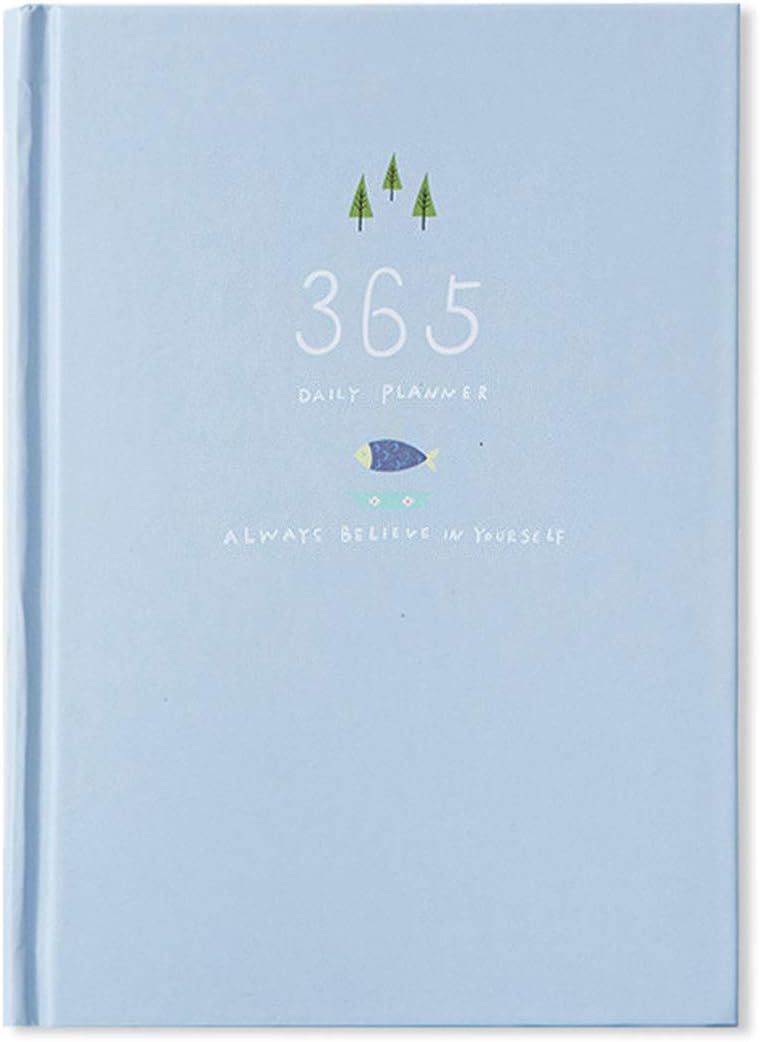 Cute 365-day planner / daily refills / weekly / monthly - calendar / schedule / notebook / diary / tied to-do-list / book / agenda / organiser / school stationery