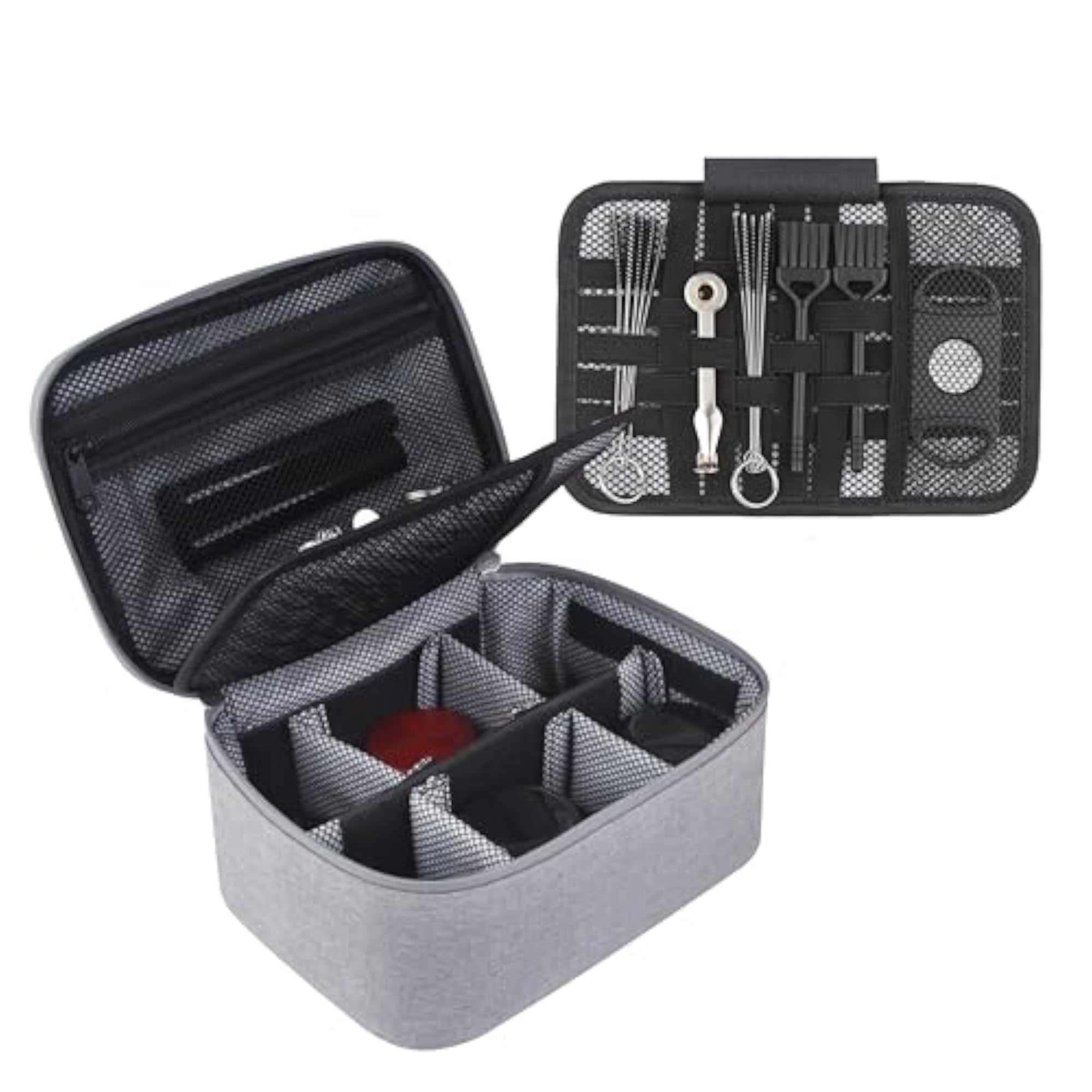 Medium Size Smell Proof Bag with 9 pcs Accessories, Waterproof Container