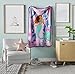 Disney Princess Ariel The Little Mermaid Live Action Movie Kids Bedding Super Soft Plush Micro Raschel Throw, 46 in x 60 in, (Official Licensed Product) by Franco