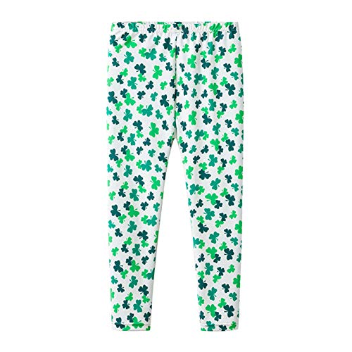 Image of Mud Kingdom Little Big Girls Leggings Cute Printing Polyester Stretchy Fashion Spring Summer