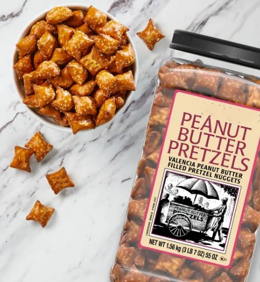 Kirkland Hk Anderson Peanut Butter Filled Pretzels 3 Lb (Pack of 2)