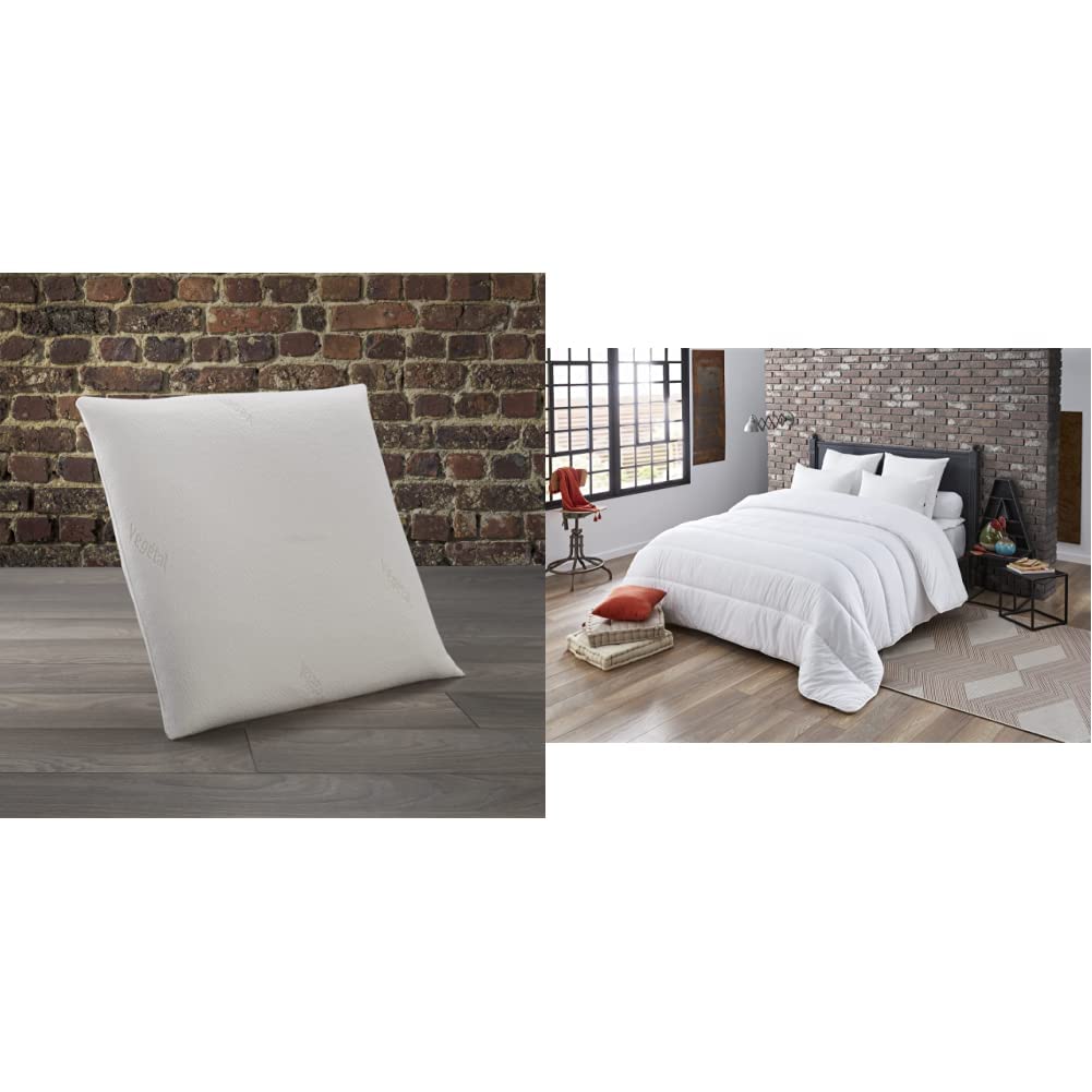 Oreiller mémoire de forme Dodo et grande couette 240x220 pour cocooner à deux tout l'hiver