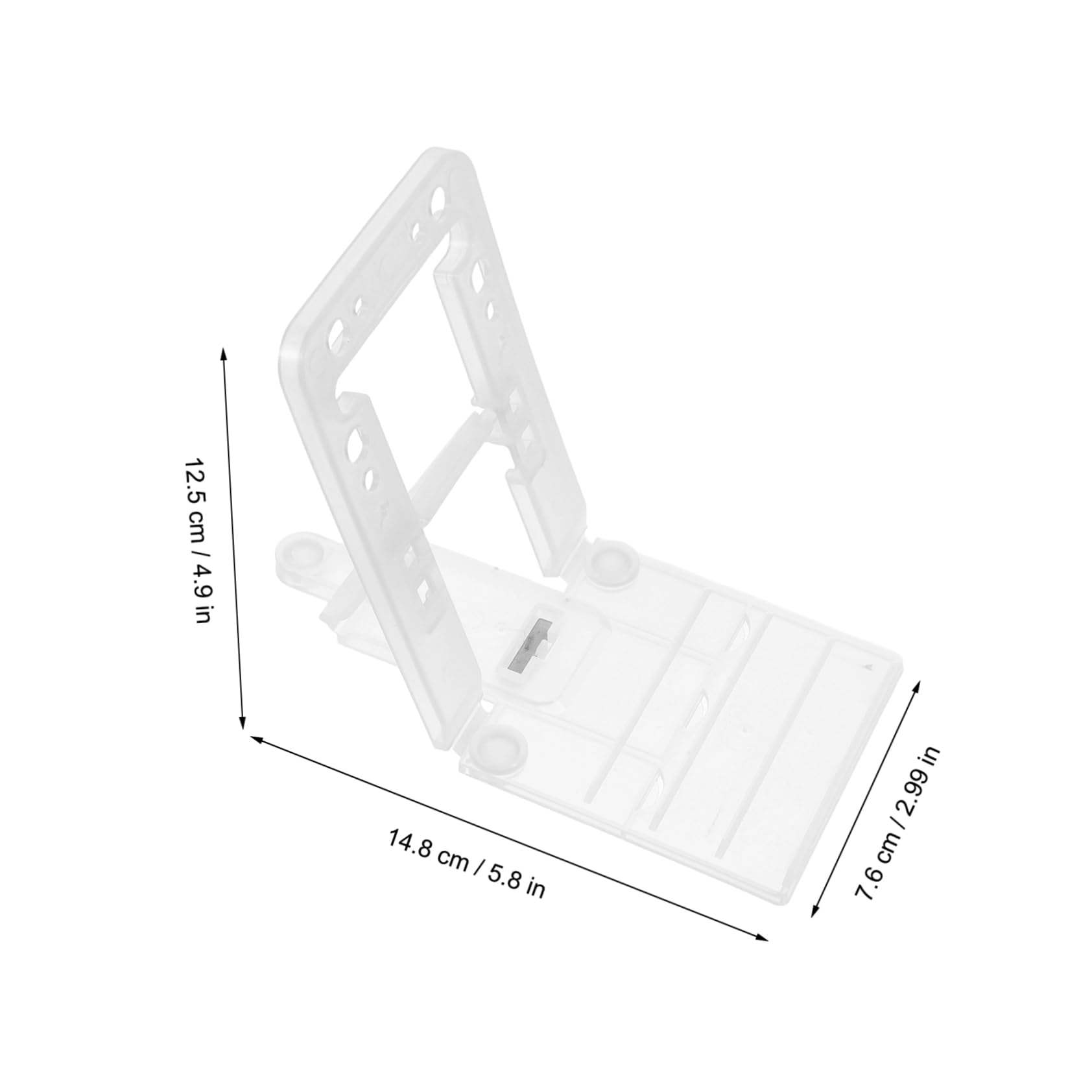 SOLUSTRE 5Pcs Shape Support Stand for Organized Shelves Easy Installation Display Brackets for Merchandise Retail Use Versatile Cupcake Miniatures Display Stands