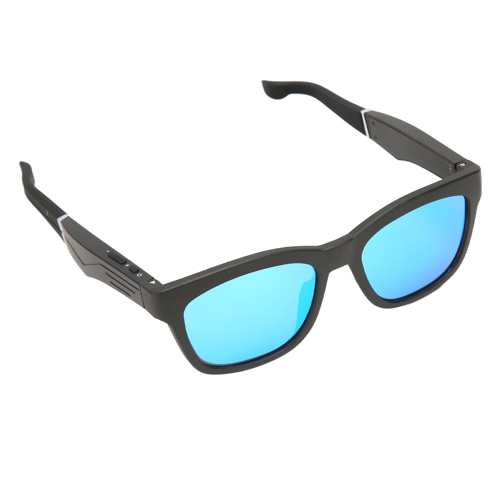Lunettes Intelligentes, Lunettes de Audio Bluetooth pour Hommes et Femmes, Lunettes de Musique à Oreille Ouverte à Conduction Osseuse, Réduction du Bruit BT 5.0, Lunettes