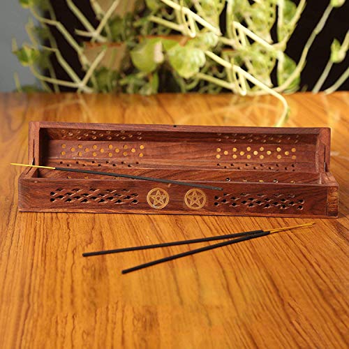 Simply essential Scatola di incenso in legno per