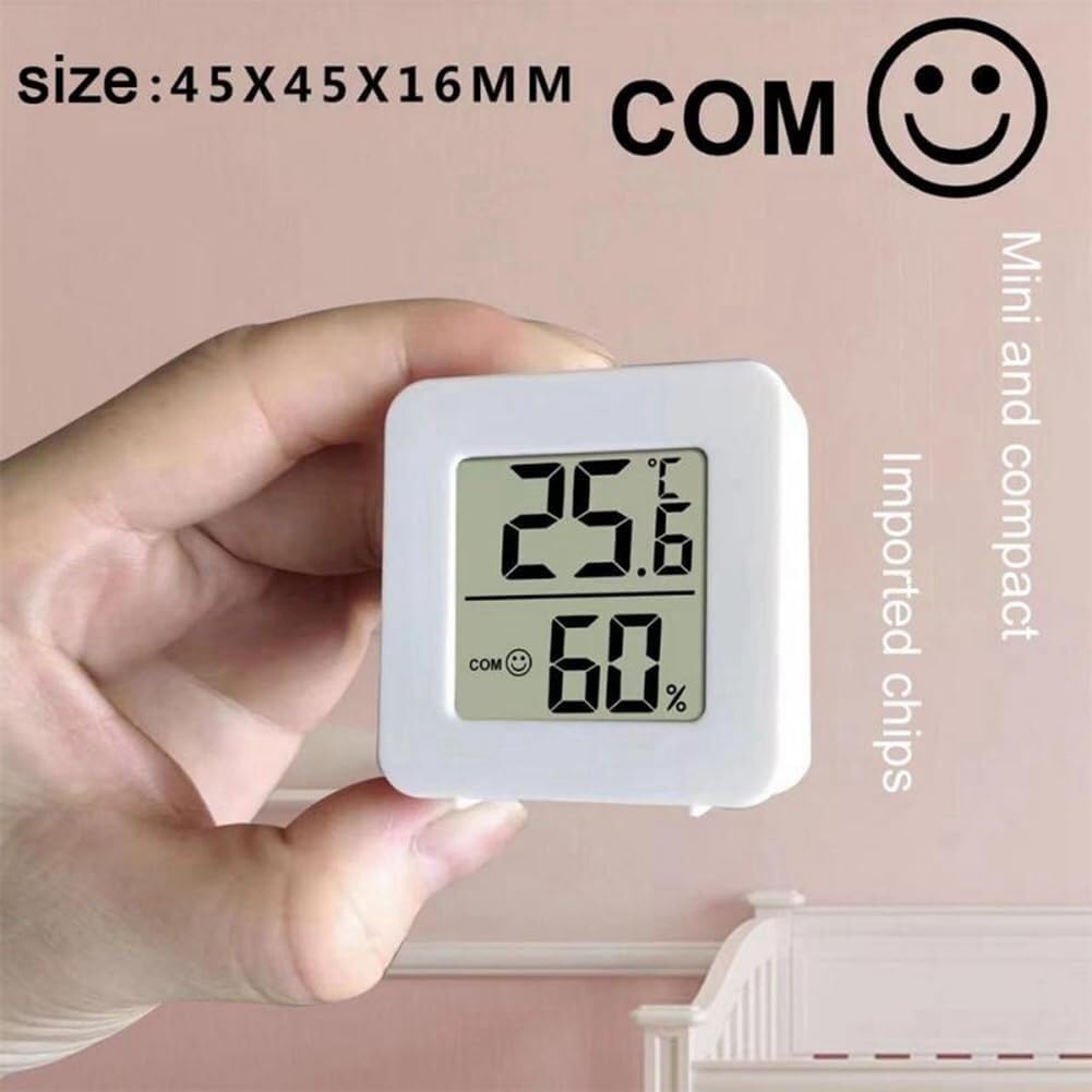 Mini termómetro de interior LCD digital for temperatura, higrómetro de ambiente, medidor de humedad, sensor de medición for el hogar