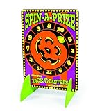 Picture of Fun Express Prize Wheel Spinner with Stand - Halloween Carnival Games for Kids & Adults | Spinning Wheel for Prizes, Fall Festival Games, Party Activities | Wood Construction, 14.75" x 20"
