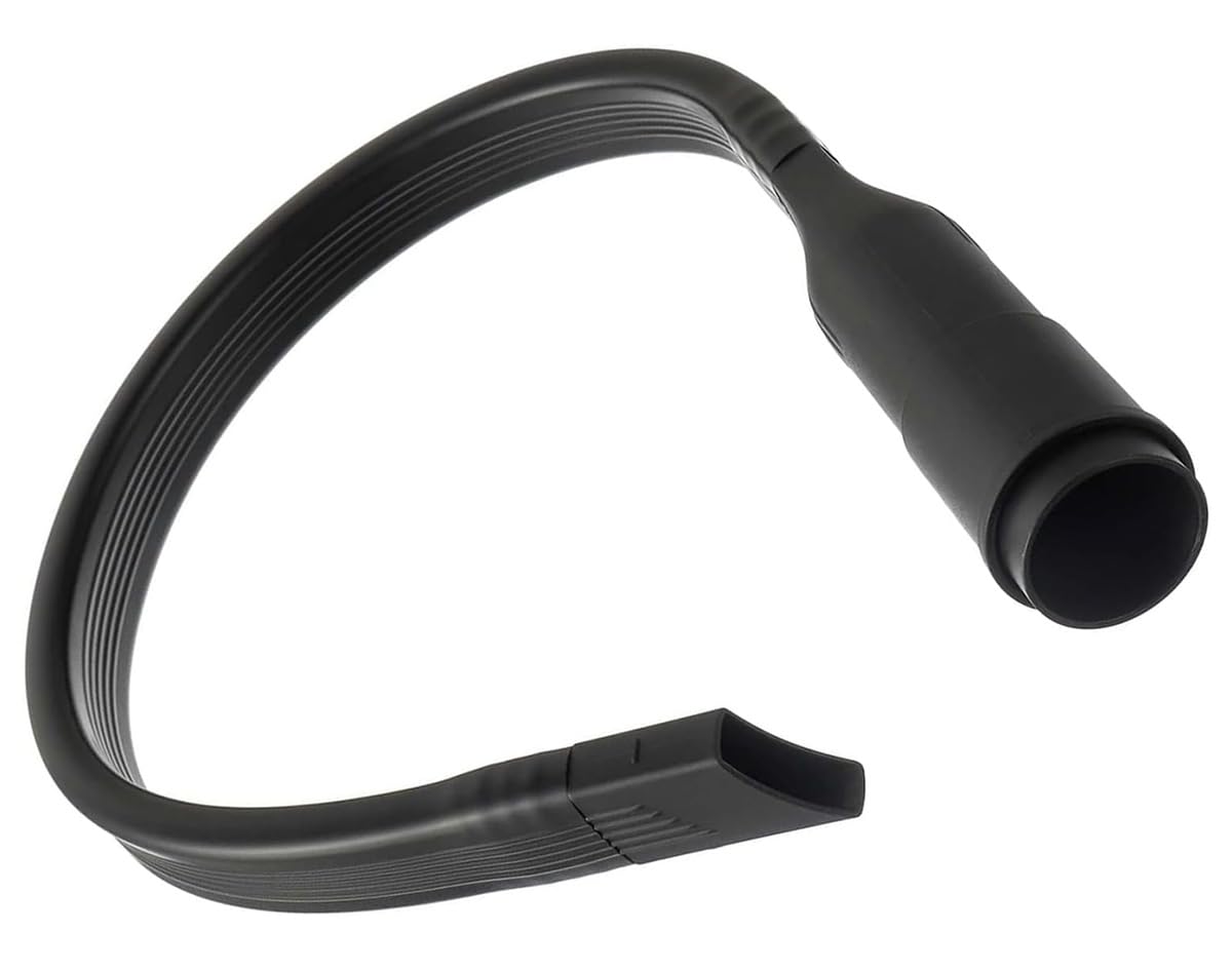 Taihe Black Extra Long Flexible Crevice Tool, Universal Flexible Nozzle Brush Accessory With 35/32Mm Connection, Hoover Crevice Nozzle Tool For All Vacuum Cleaner (Black)