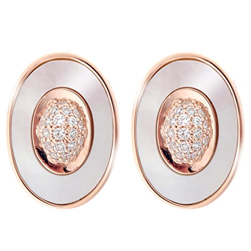 Orecchini a perno Donna argento - ZO-7292