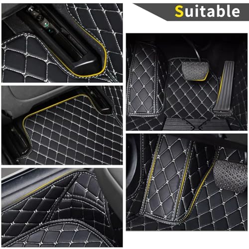 Alfombrillas coche X5 2013-2018 F15 impermeables revestimiento cuero total 3