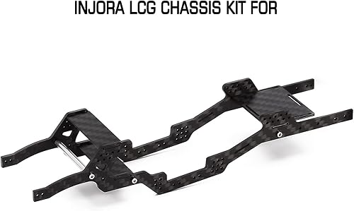 Miniatura 2 de INJORA Kit de chasis de fibra de carbono bajo centro de gravedad viga de marco para Axial SCX24 Deadbolt JLU C10 Bronco 4Runner 1/24 RC Crawler