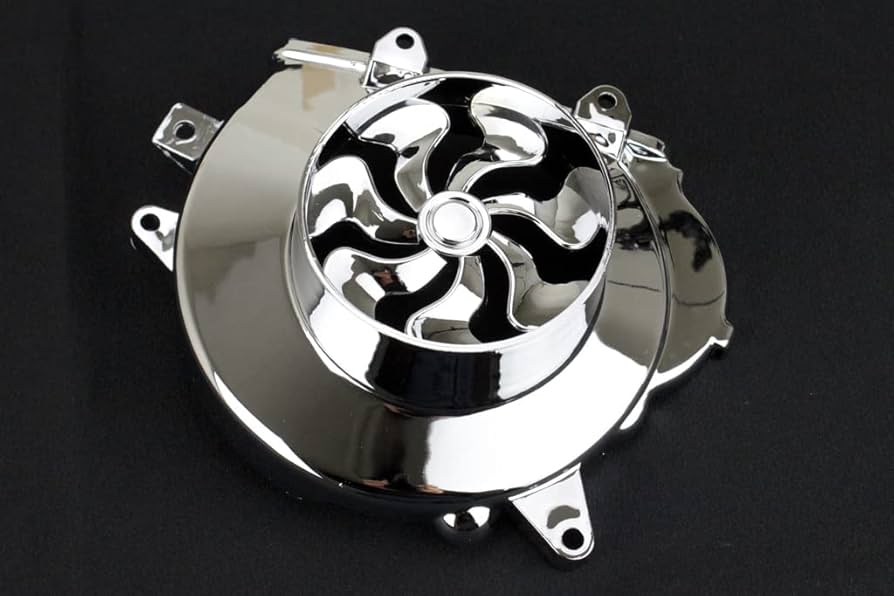 出品確認用 Amazon | メッキ ファンカバー エンジンカバー Smartディオ