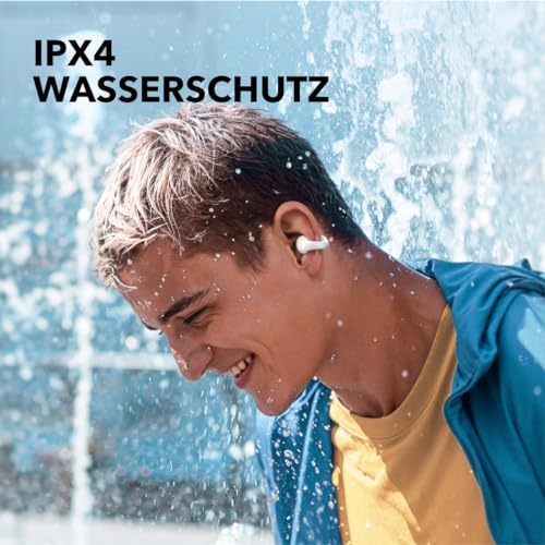 soundcore C30i by Anker, Open-Ear Earbuds, Clip On Kopfhörer, Leichtes Design, Stabiler Halt, Abnehmbare Klammern, Intensiver Klang, 30h Wiedergabe, IPX4 Wasserschutz für Sport/Fitnessstudio 6