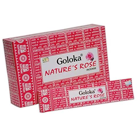 Goloka Räucherstäbchen Natures Rose Cover