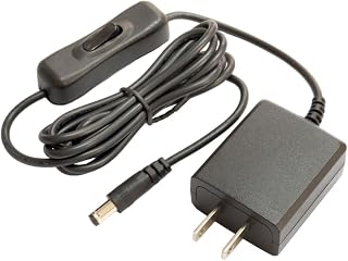 Kaito Denshi(海渡电子) AC适配器 [PSE适用产品] 24V 500mA 12W 中心加 插头 外径5.5mm 内径2.1mm 通用 带开关 电源 DC 直流 供电 充电 RoHS