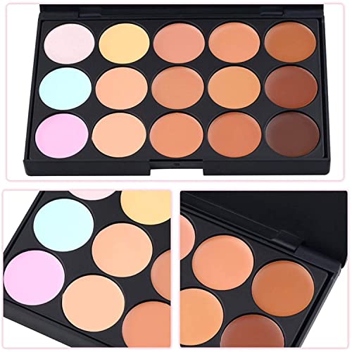 Image of 15 Shade Matte Palette | Unique Nude Colours Eyeshadow | High Pigmented | Easy To Blend | Travel-Friendly | Blush Highlighting | Natural Eye Shadow Kit For Beginners |