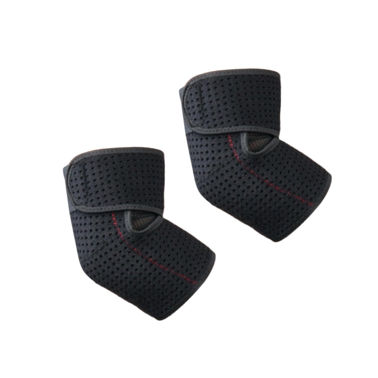 SUPVOX 1Pair Breathable Elbow Sleeve for Sports Padded Arm Guards for Men Women for Basketball Gym and Workout Joint Relief Injury Support Black