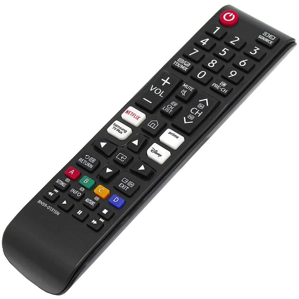 Telecomando Universale Samsung con pulsanti di scelta rapida per Smart TV LCD QLED LED HDTV 3D 4K Compatibile solo con TV Originali Samsung Non Serve Programmazione
