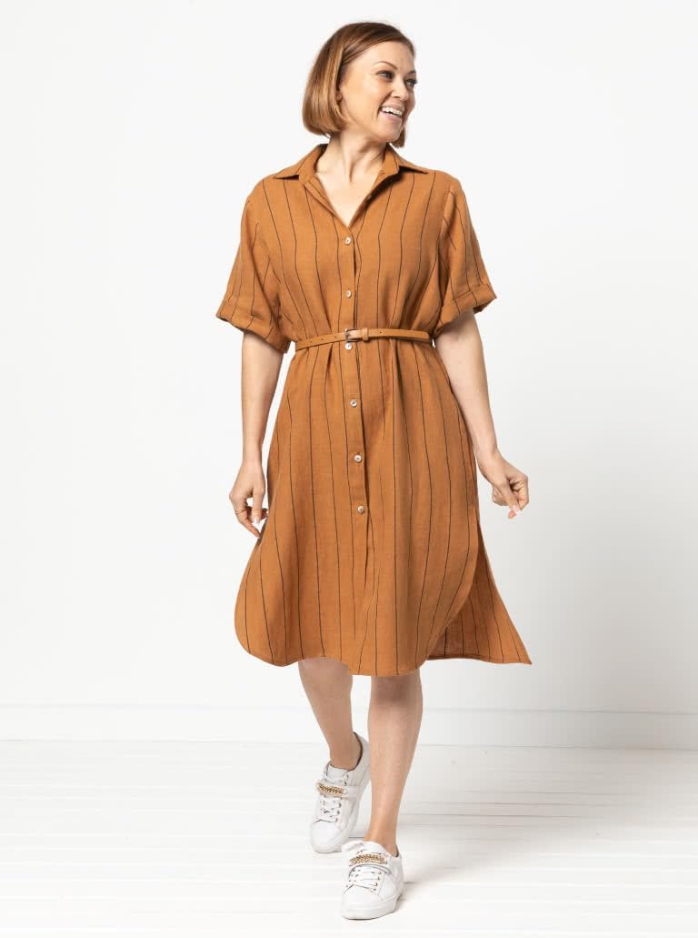 Style Arc Sewing Pattern - Palmer Woven Dress (Sizes 10-22)