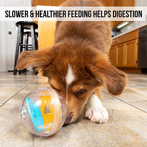 Pet Zone IQ Dog Treat Ball Interactive Dog Toy - 3" - for Dogs and Cats - Image 3