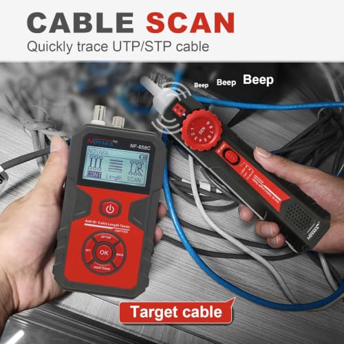 NOYAFA Rechargeable Network Cable Tester with Visual Fault Locator by NOYAFA - Used condition - Image 5