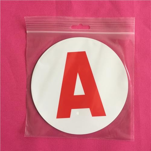 Norhogo 2 PCS Disque magnétique A, Diamètre 15 cm Disque voiture, A attacher au véhicule, Disque magnétique Jeune conducteur Auto