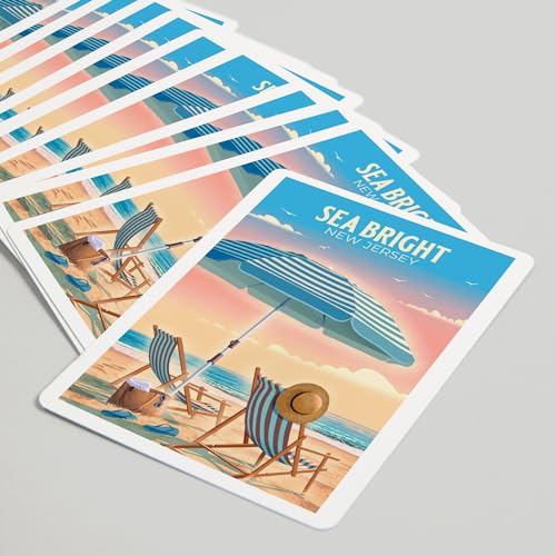 Baraja de Poker Lantern Press Sea Bright, 52 cartas miniatura 5