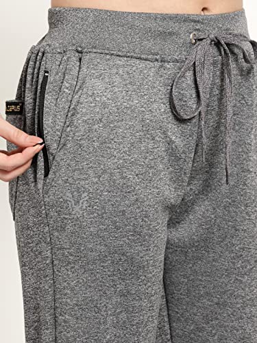Image of UZARUS Women's Slim Fit Polyester Track Pants