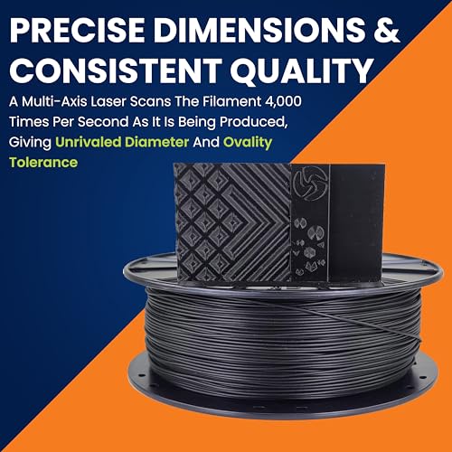 Image of 3D-Fuel Tough Pro PLA+ Filament for 3D Printing, Made in the USA, 3D Printer Filament, Dimensional Accuracy + /- 0.02 mm, 1.75 mm, 1 kg Spool, Warm Bisque