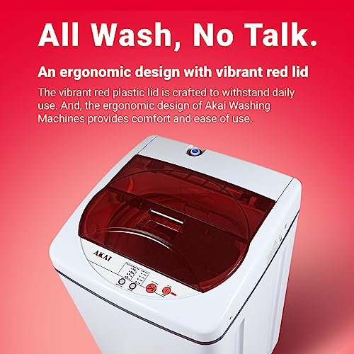 Image of Akai 6.5 Kg Fully-Automatic Top Loading Washing Machine (AKFA-65DWRPF)