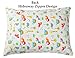 Waterproof Toddler Pillowcase Zippered Set 2 Pack 100% Cotton, No Need Pillow Protector Fits 13x18 and 14x19 Toddler Pillows for Boy and Girl Cute Animal by Knlpruhk