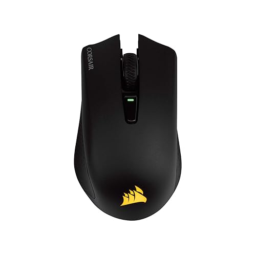 Immagine del prodotto Corsair Harpoon Wireless Rgb Mouse Ottico da Gioco, Ricaricabile, con Tecnologia Slipstream, Sensore Ottico 10000 Dpi, Retroilluminazione a LED Rgb, Nero