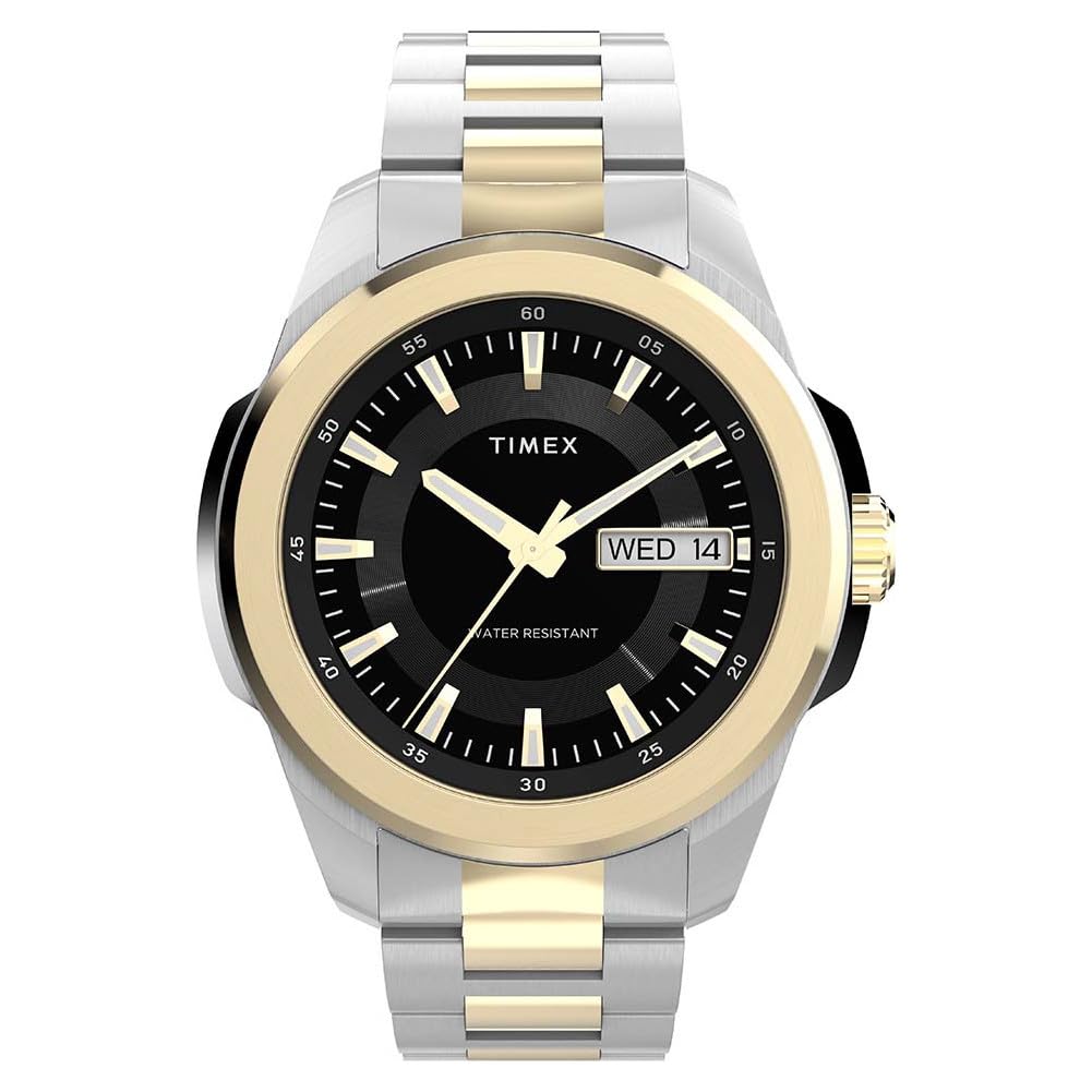 Timex Men's Essex Day and Date 45mm Quartz Watch