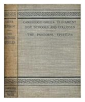 The Pastoral epistles B0016CC7Q6 Book Cover