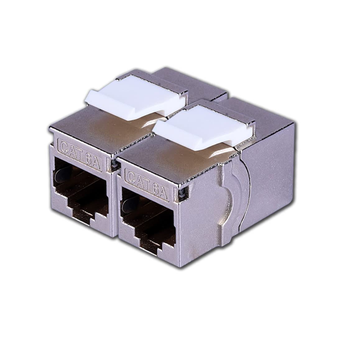 MX STP Cat6A Inline Coupler (Shielded) Cable Additional Extension Jointer Adapter