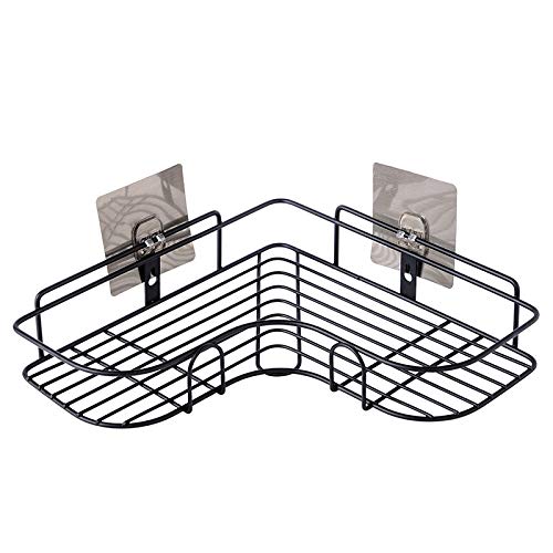 MoonroeShower Storage Box, Bathroom Shelf, Shower With Rust-Proof Stainless Steel Adhesive, for Kitchen and Bathroom Accessories-Including Adhesive