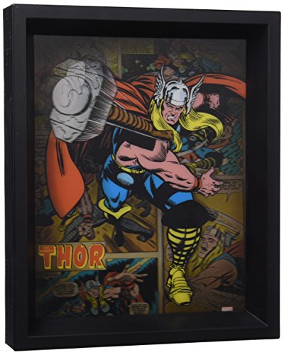 Pyramid International Marvel Comics Thor Hammer 3D Cartel lenticular, multicolor, 10 x 8 pulgadas