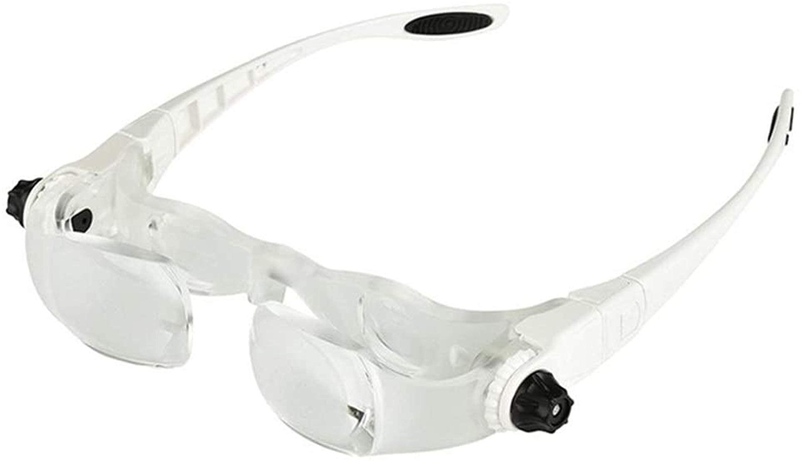 asdchZen Headband Magnifier,Head Mountlighted Magnifying Glasses,Illuminated Magnifier Headband Magnifier Head Mounted Magnifier Hands Free Magnifying Glass With Led Light For Reading