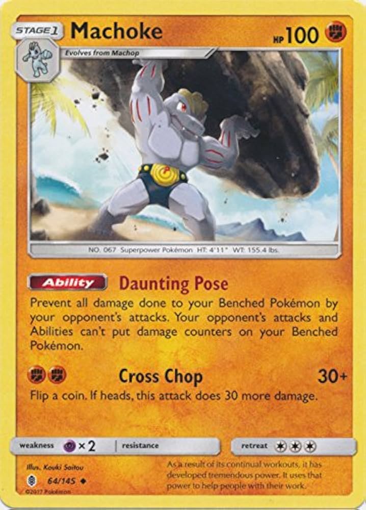 アメリカ購入品 Machoke Pokemon Card - 1997 Japanese Meiji Get Card Nintendo