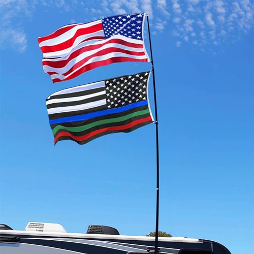 Montex RFP001 Rv Flag Pole 14Ft, Rv Flag Pole Mount thumb #1