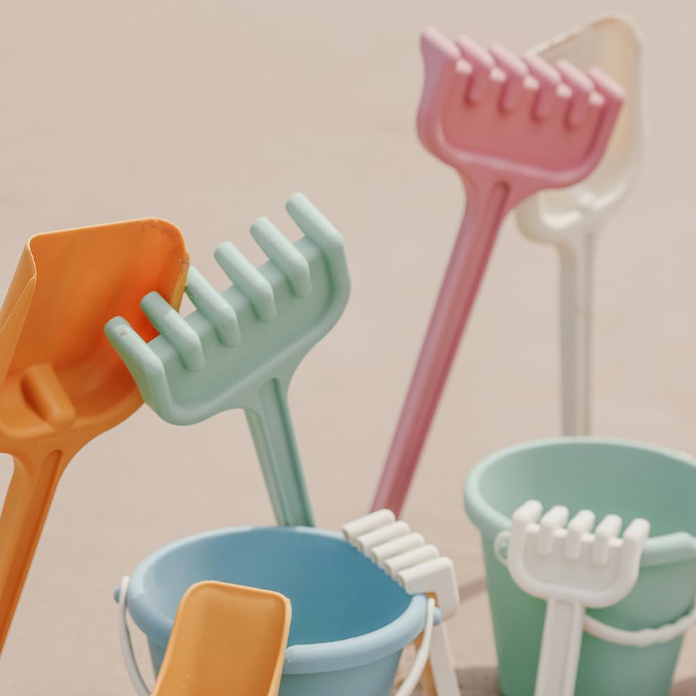 Miniland ECO Rake & Spade Sand Set Cool for children, Multicolor - Image 4