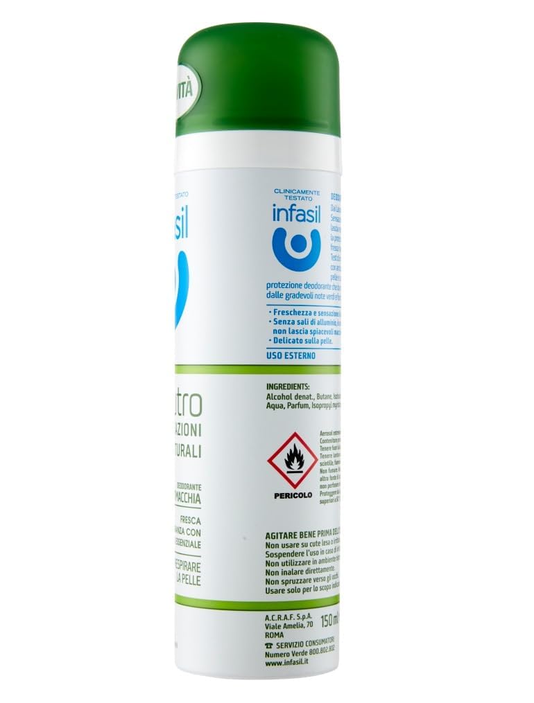 Italian Gourmet Deodorante Deo Spray Neutro Sensazioni ohne Alu 12 x 150ml
