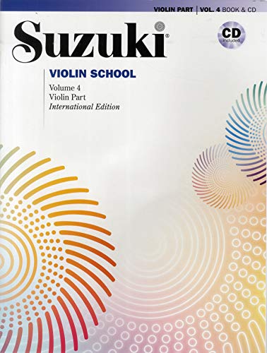 Suzuki Violin School, Vol 4: Violin Part, Book & CD